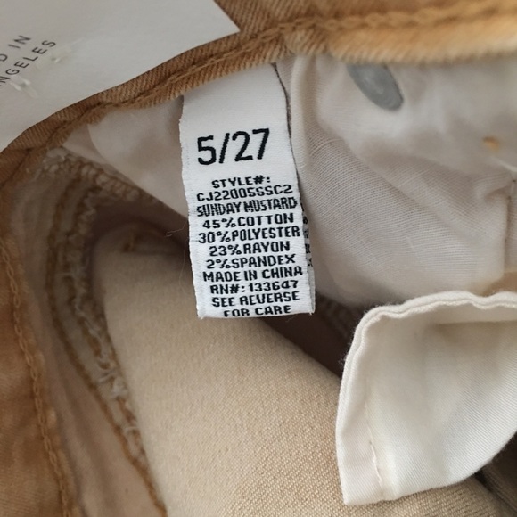 Muted Amber Jeans Sz 5 / 27 - Picture 8 of 8